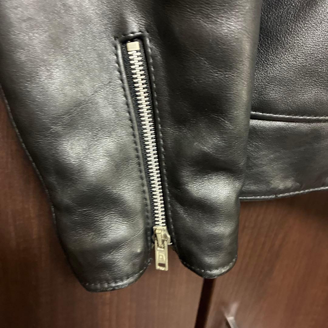 666 シングルライダースジャケット ステアハイド　MADE IN UK 42