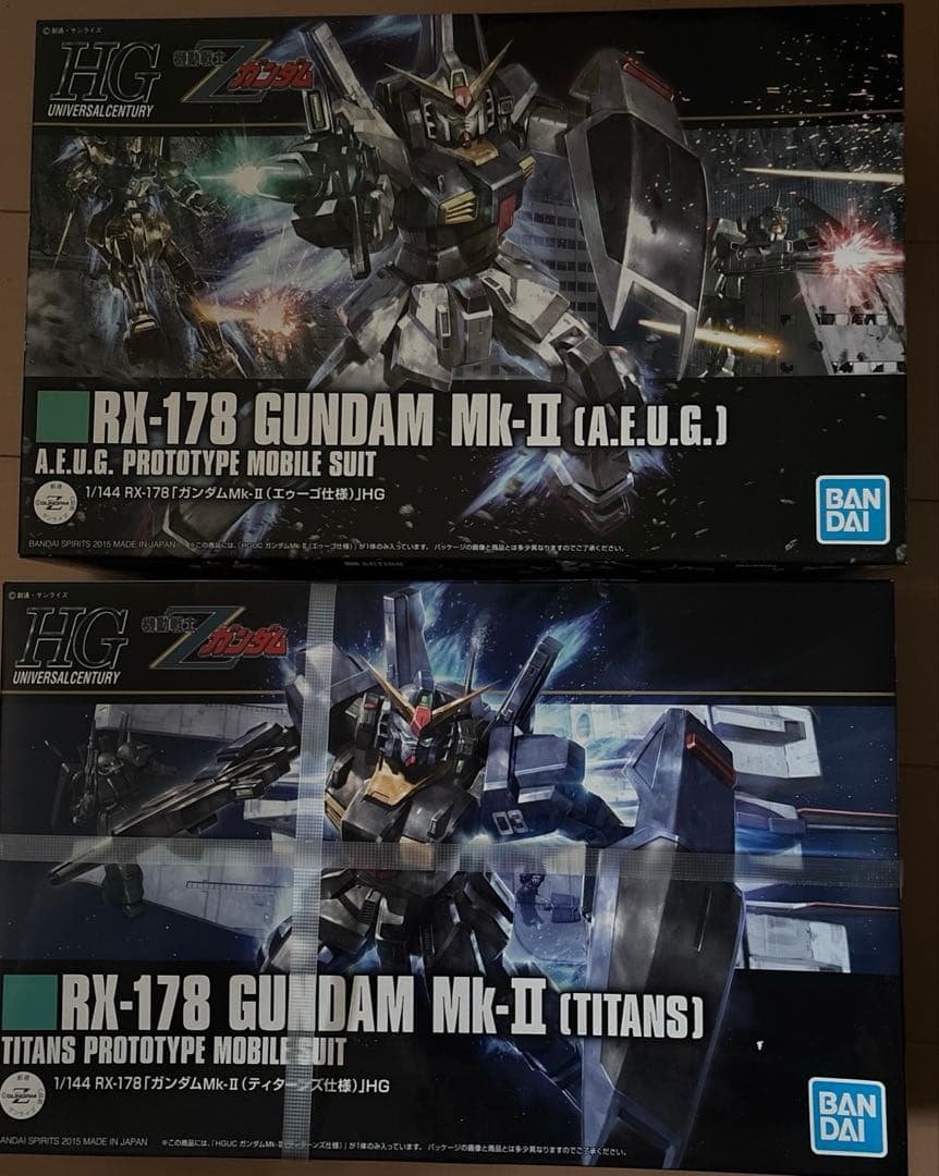 hguc ガンダムmark2 ドダイ改x2