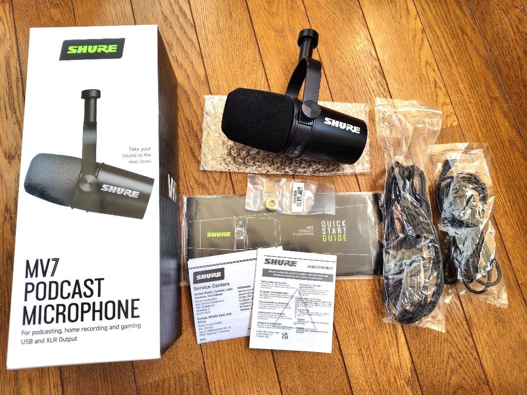 ゴ*太様 shure MV7 Podcast Microphone　ポッドキャス