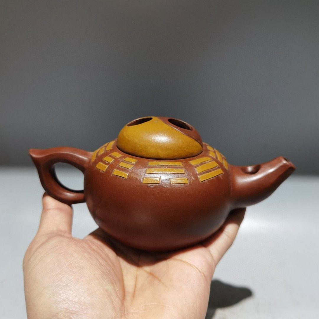 宜興 紫砂壷 茶壺 西施八卦壺 茶道具