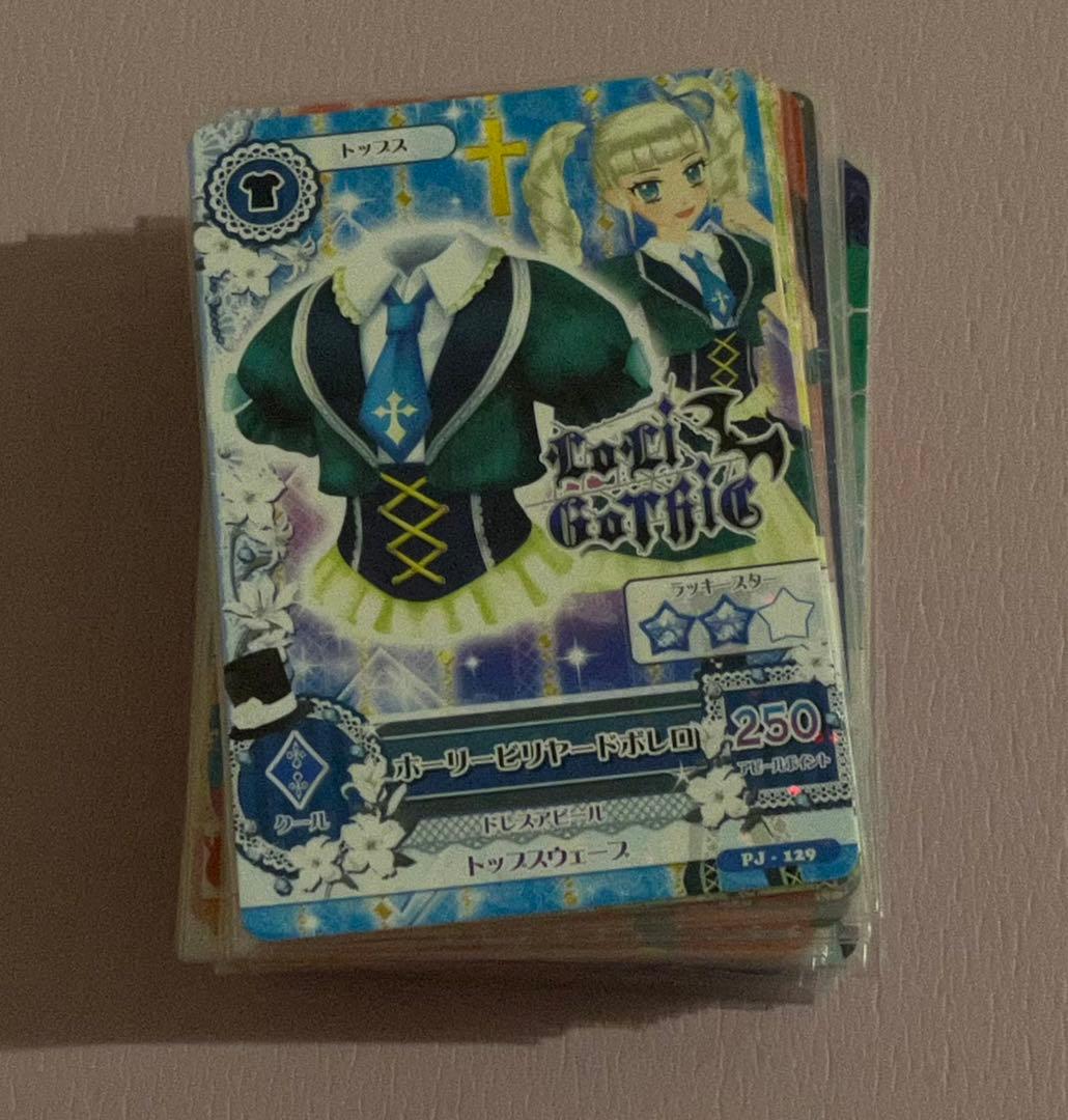 アイカツ！　カード　pj 16コーデ　ジャンボカードダス