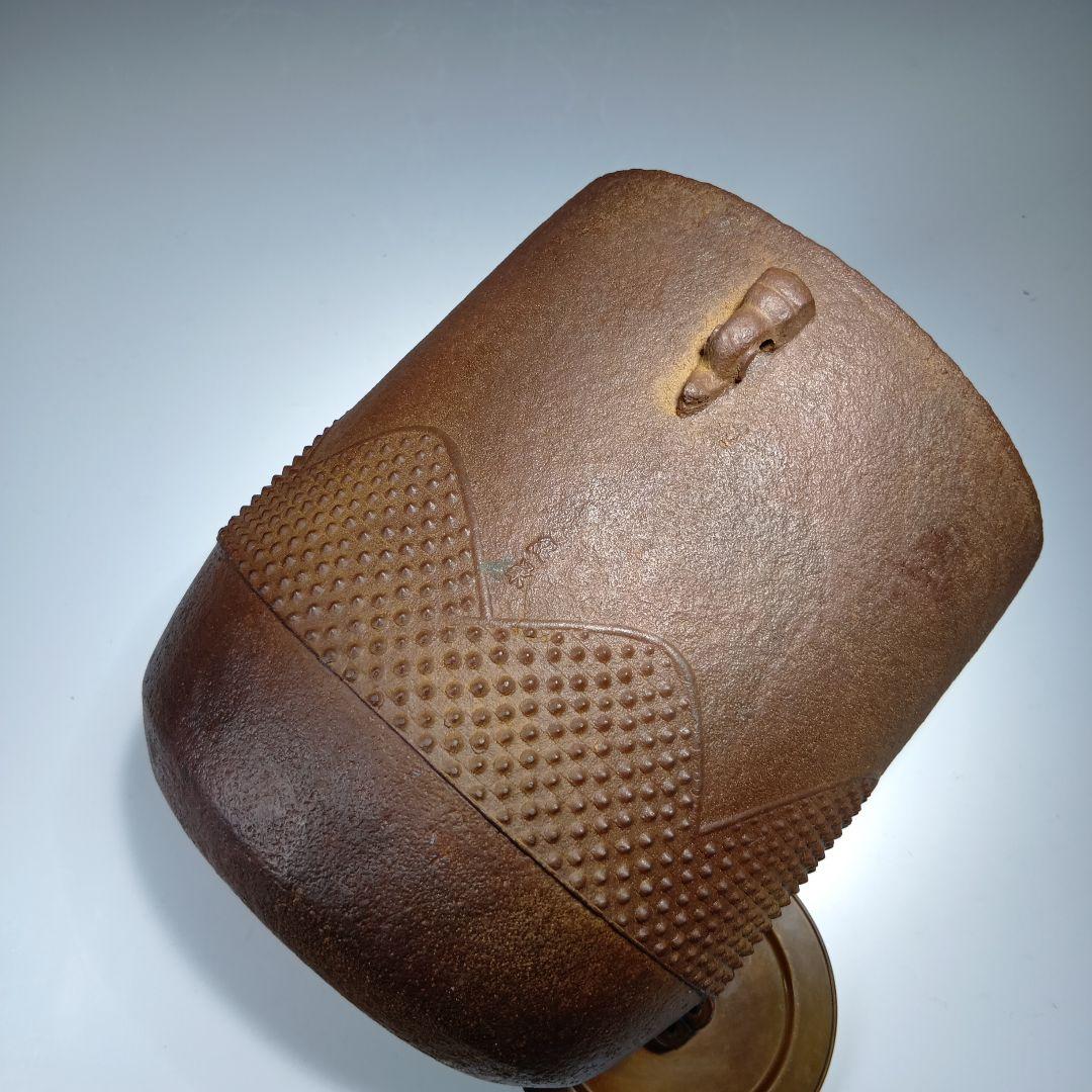 最終値下げ　茶道具　金森紹栄　遠山釜　共箱