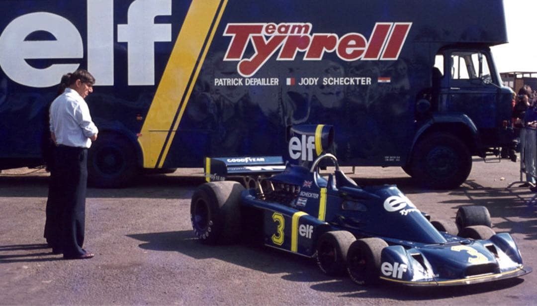 TSM 1/18 タイレル P34 Tyrrell silverstone#3