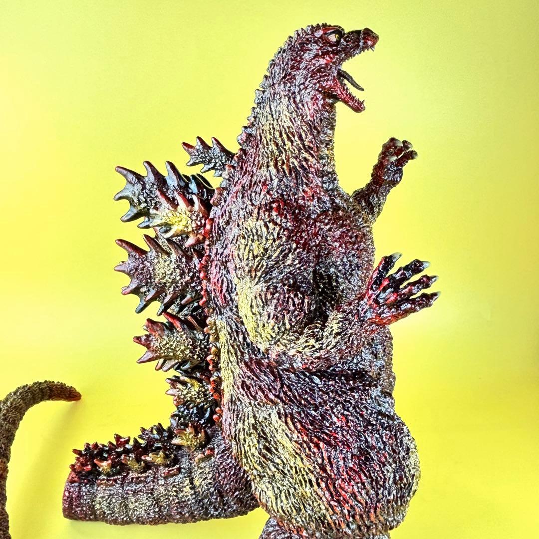 東宝30ｃｍシリーズ ラストシーン ゴジラ カスタム　赤・金　後藤 彩色所