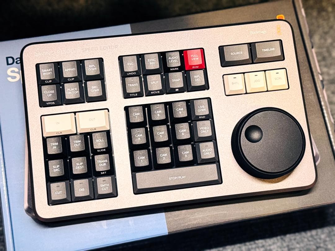 【美品】DaVinci Resolve Speed Editor 動画編集