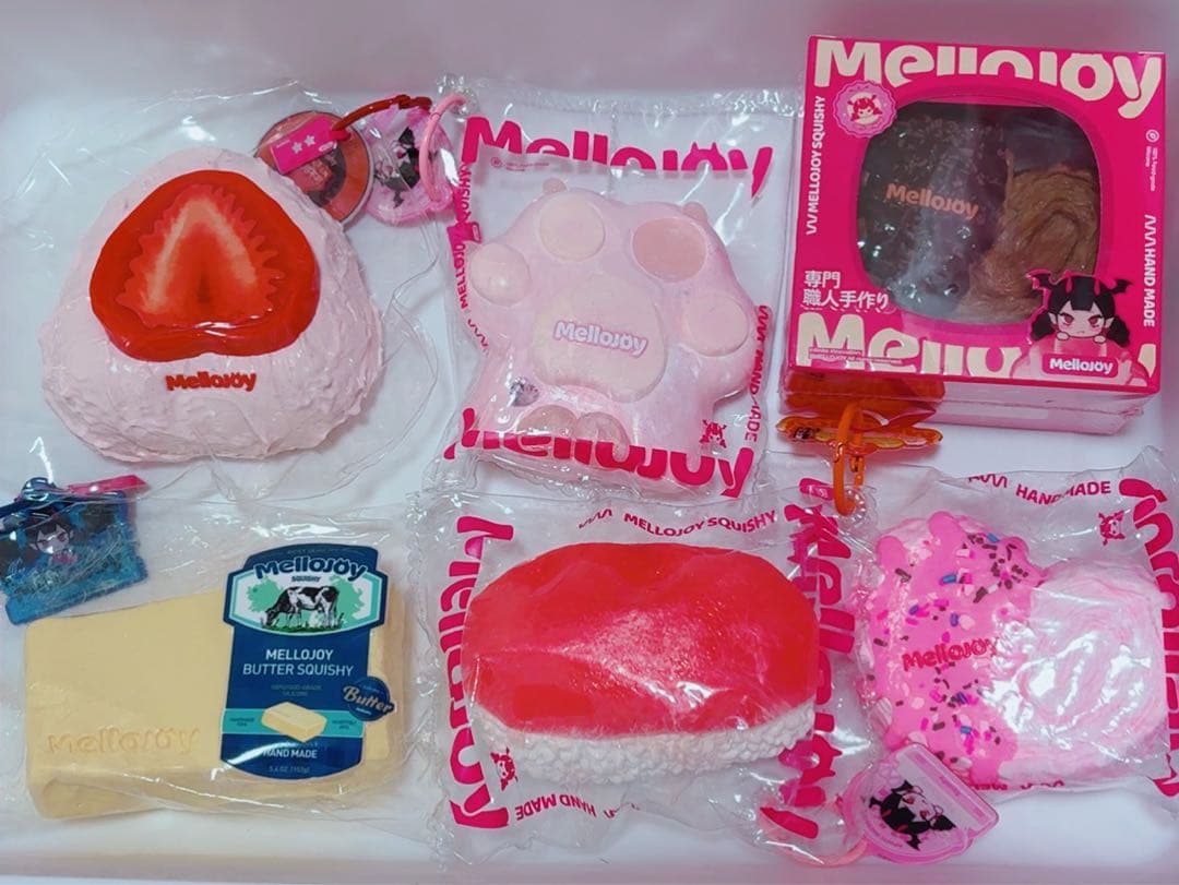 Mellojoy メロジョイ スクイーズ パルミエ未開封 使用感ありまとめ売り