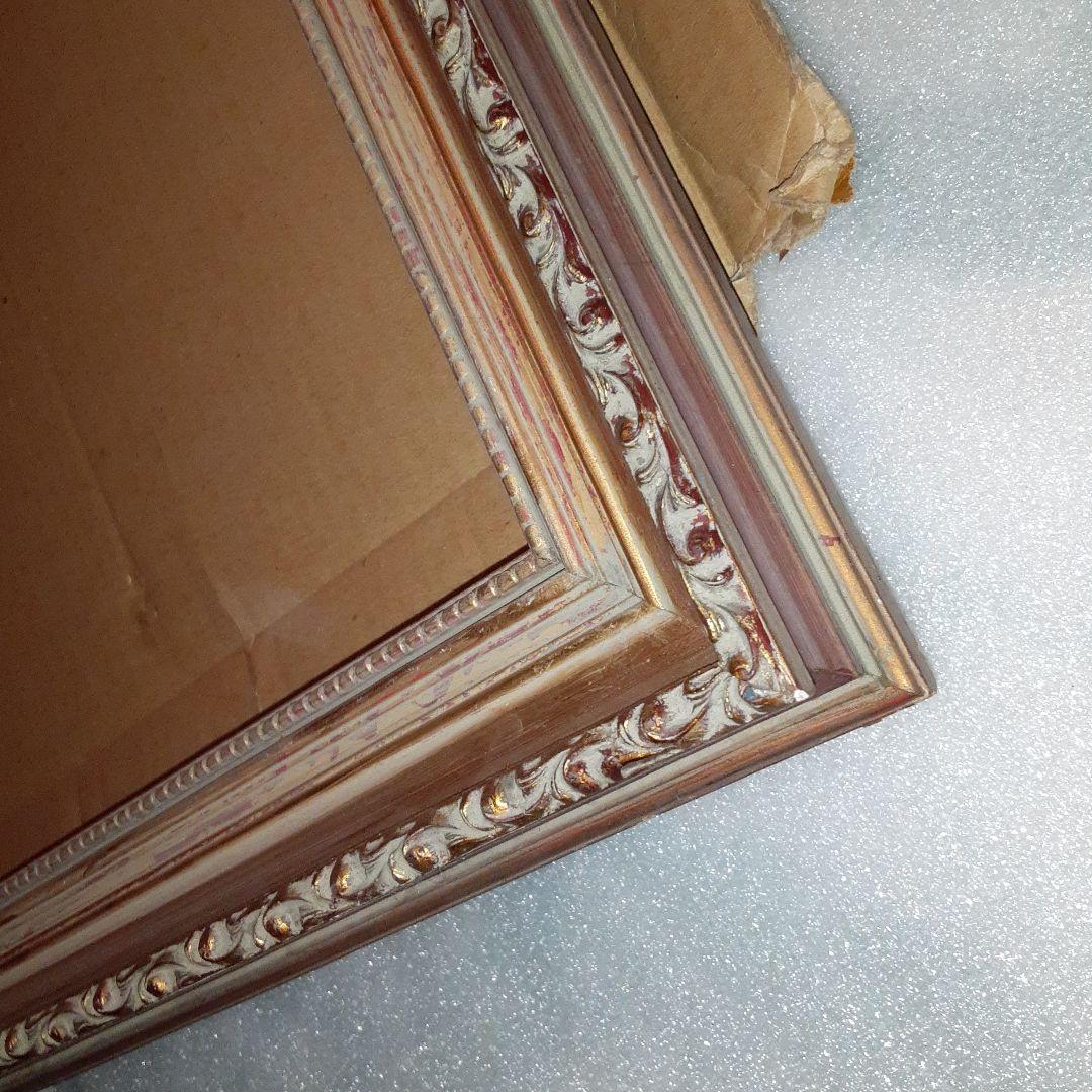 額縁　F12号　61×50.5　木製　フレーム　縁のみ