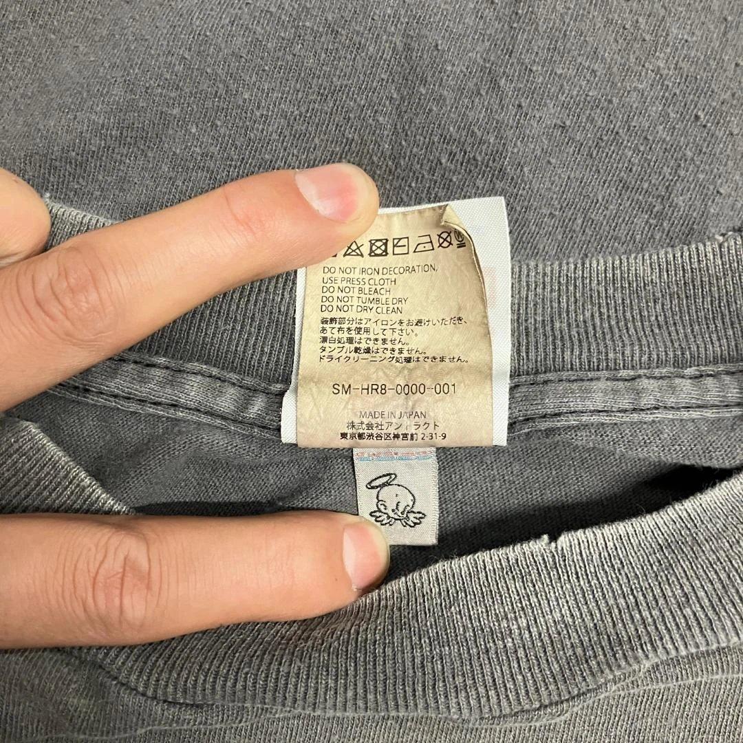 SAINT MICHAEL SS Tee HEART LOVE ブラック M