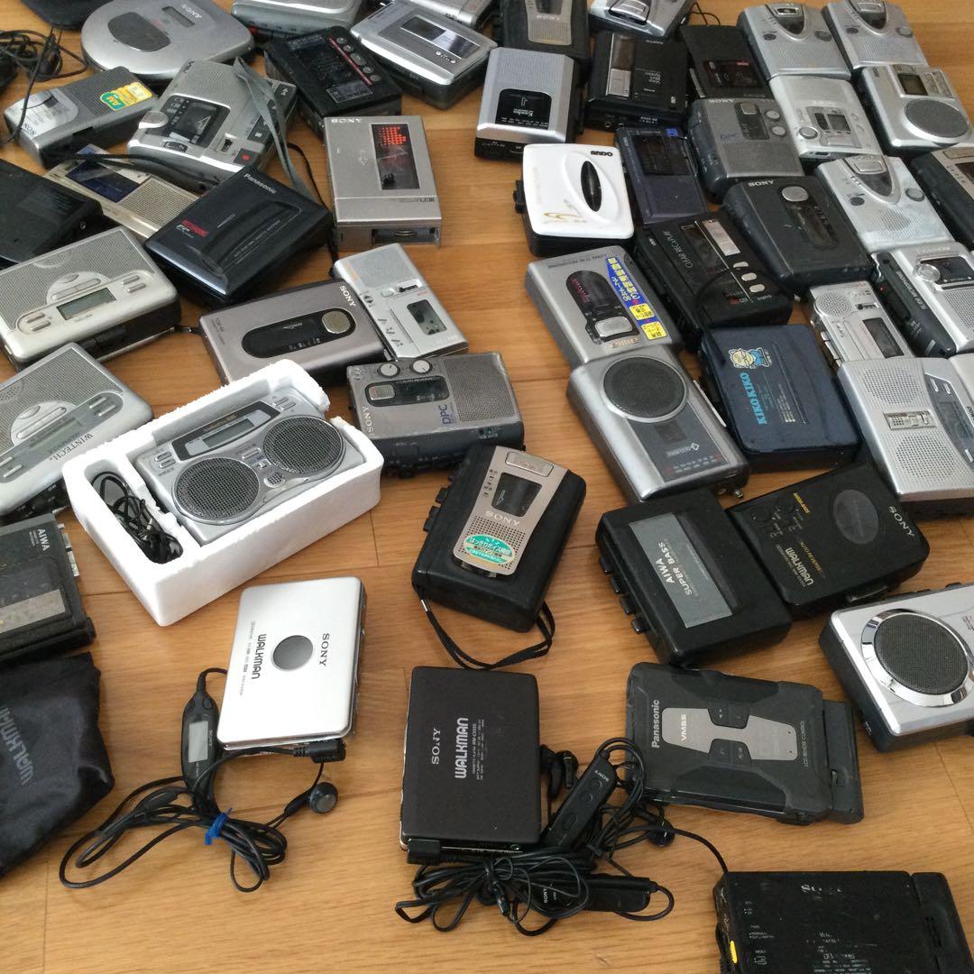 SONYカセットプレーヤー など約59台セット 中古品