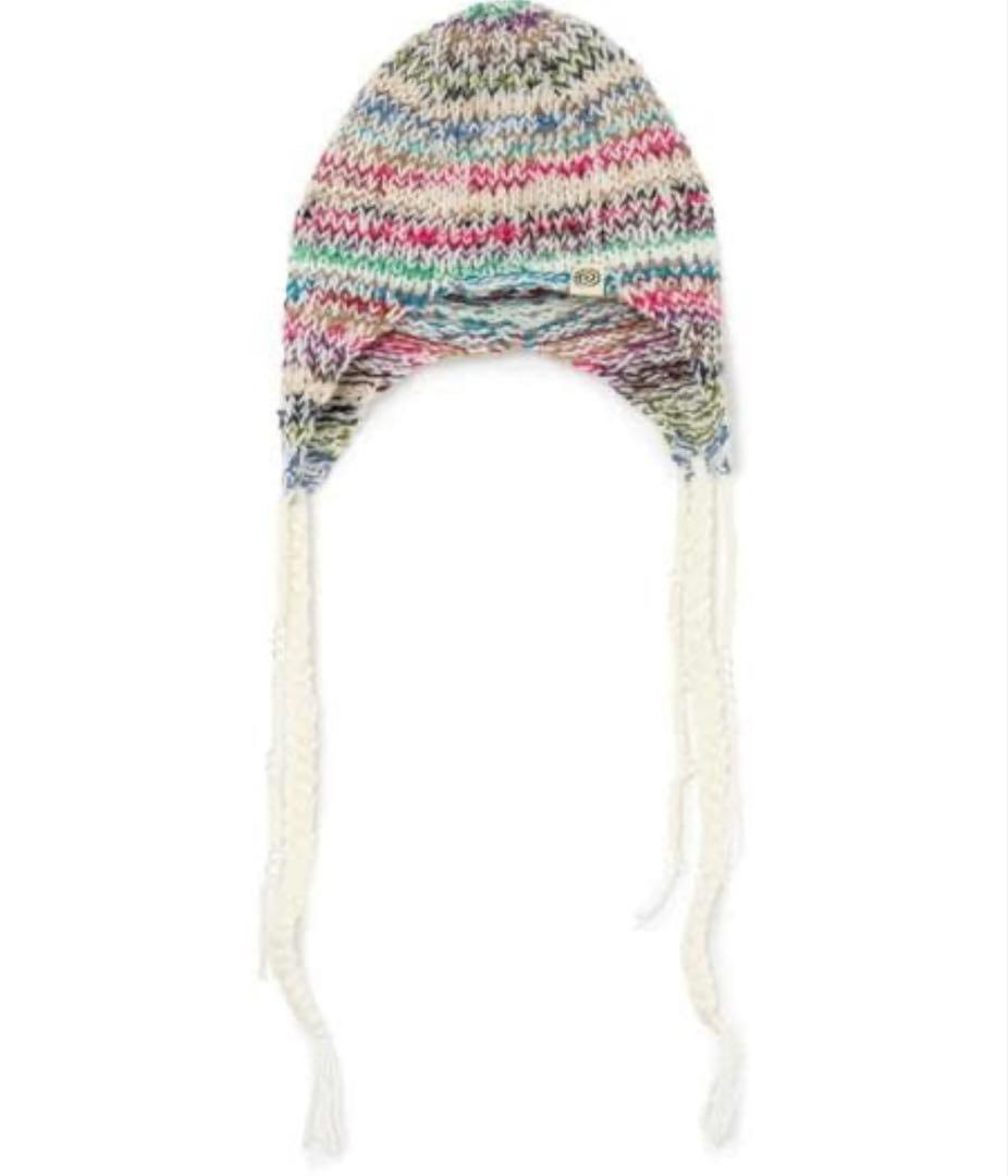 帽子 SOL soonerorlaterHAND-KNITTED FLIGHT CAP