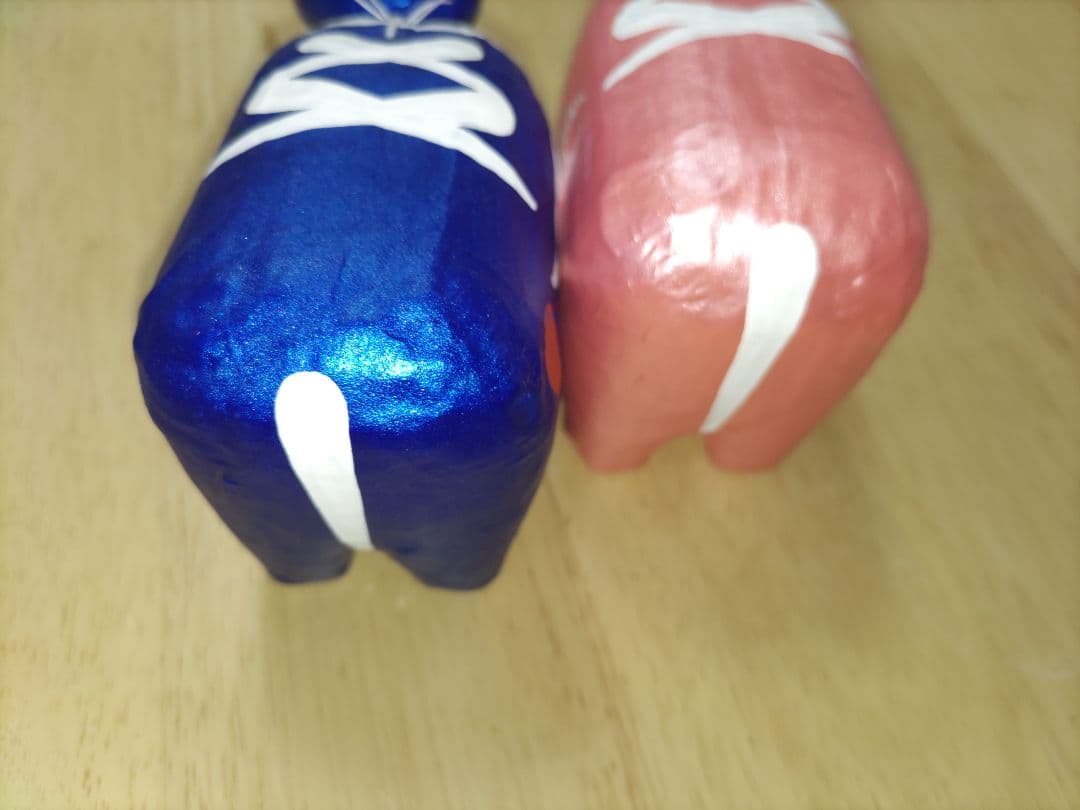 野沢民芸　赤ベコ　東京オリンピック限定2体セット