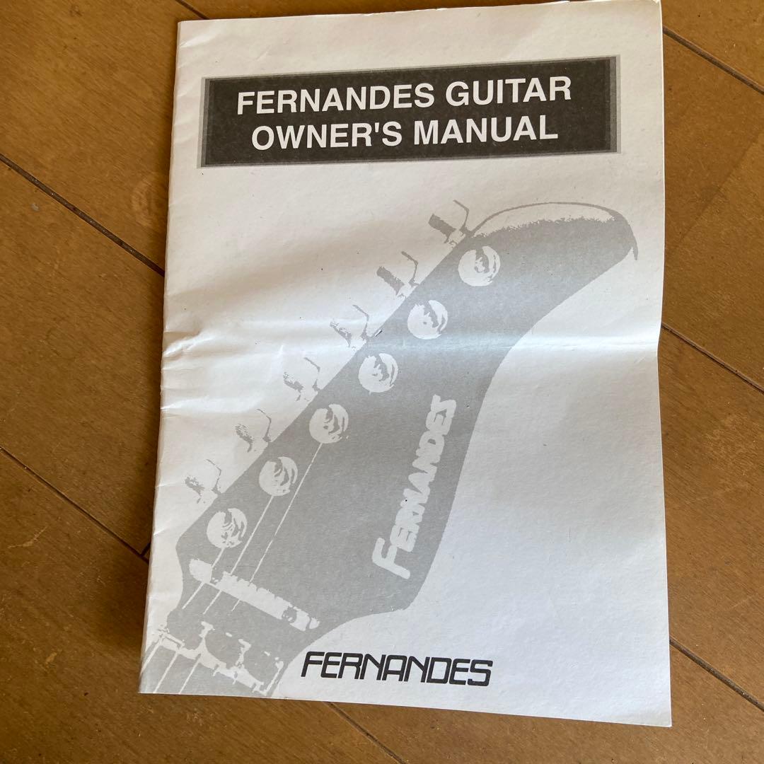 FERNANDES エレキギター イエロー 22フレット　ZO-3