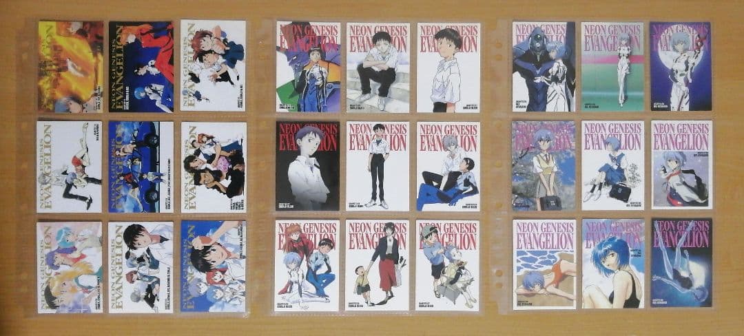 【田中野夫】カードダスマスターズ 新世紀エヴァンゲリオン 第参集フルコンプ