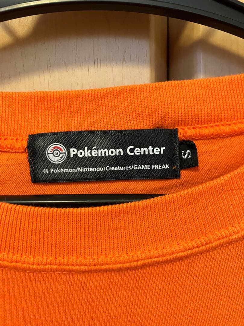 ポケモンセンター ピカチュウ Tシャツ オレンジ