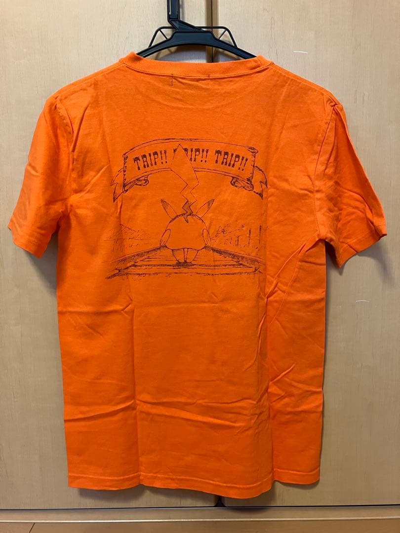 ポケモンセンター ピカチュウ Tシャツ オレンジ