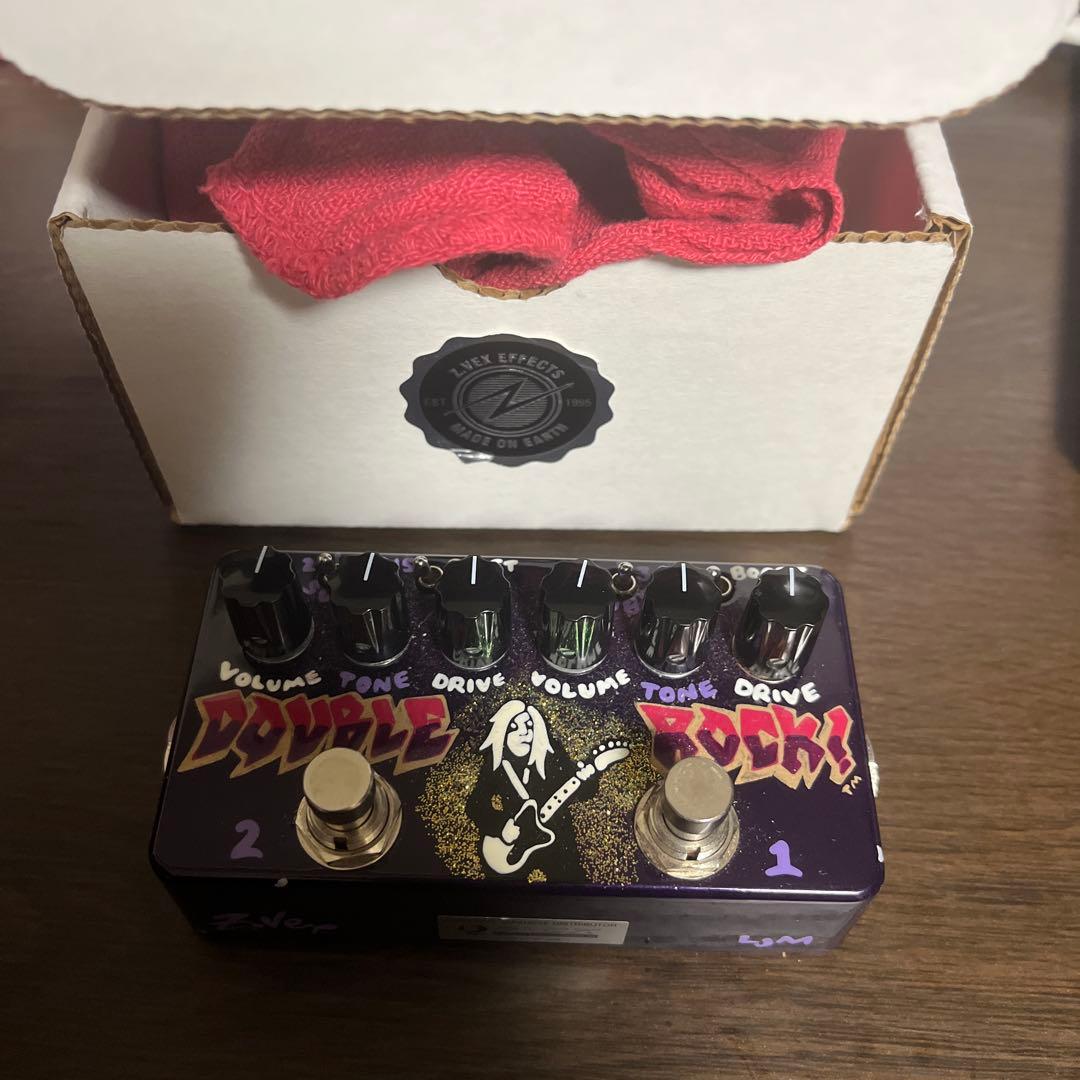 zvex double rock ハンドペイント　z.vex