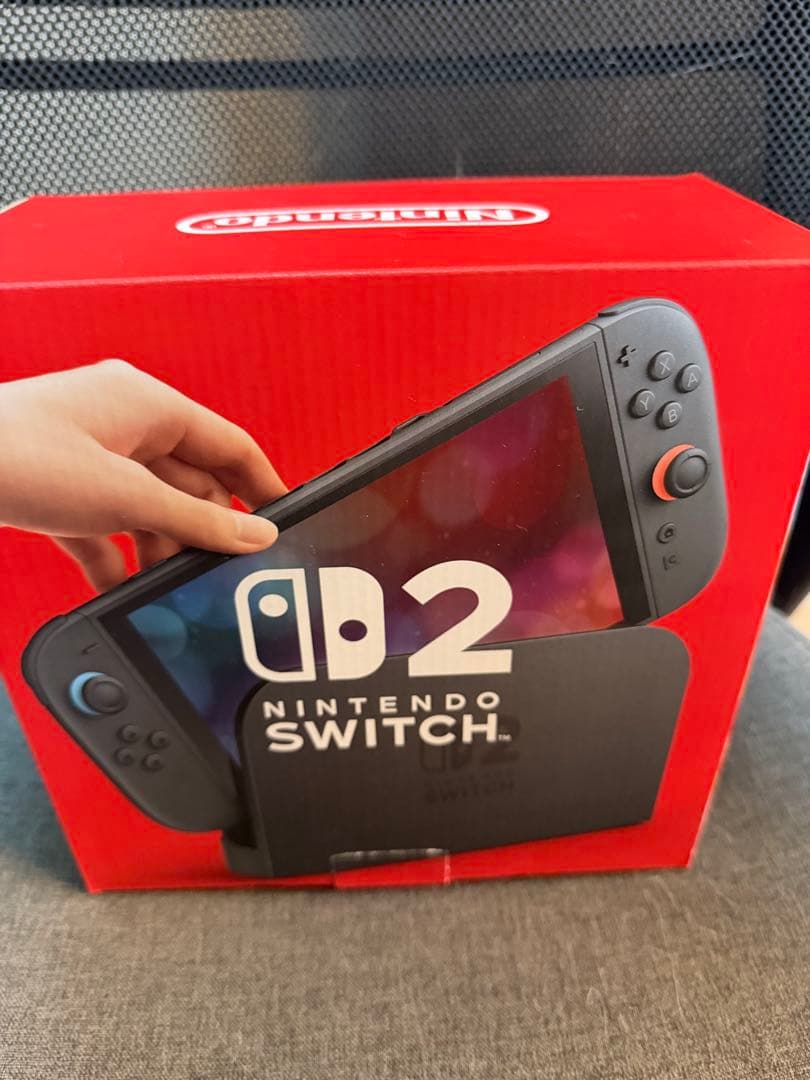 【来年10月までメーカー保証書有り】Nintendo Switch2 美品