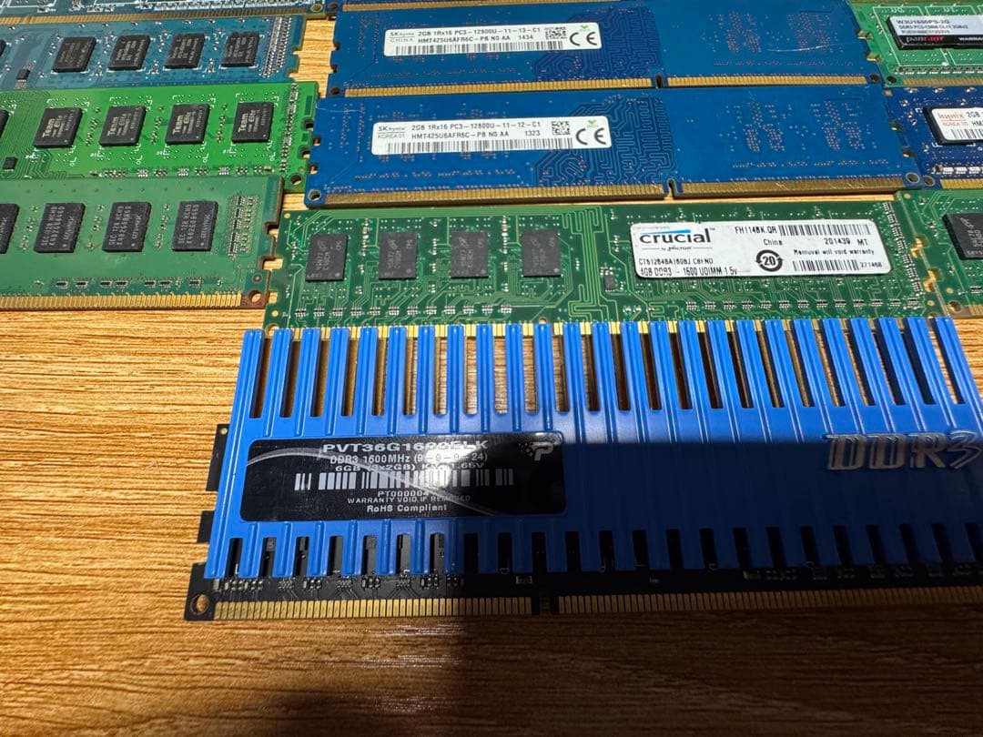 DDR3 大量　ジャンク　色々　PC3