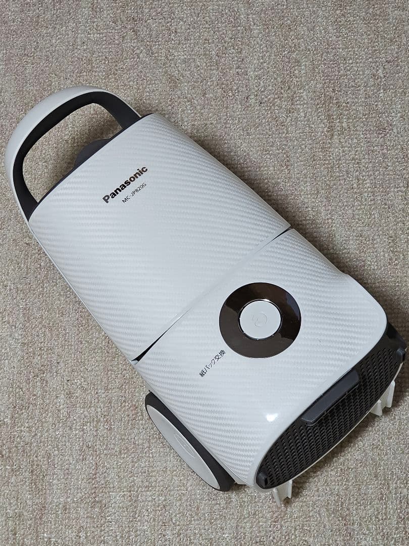 【中古】Panasonic MC-JP820G-W 掃除機（紙パック３枚付き）