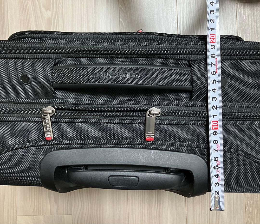 値下　Samsonite サムソナイトキャリーケース 黒 機内持ち込み　4輪