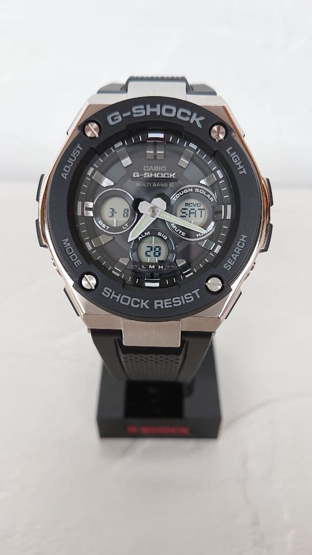 G-SHOCK G-STEEL GST-W300-1AJF 美中古品。