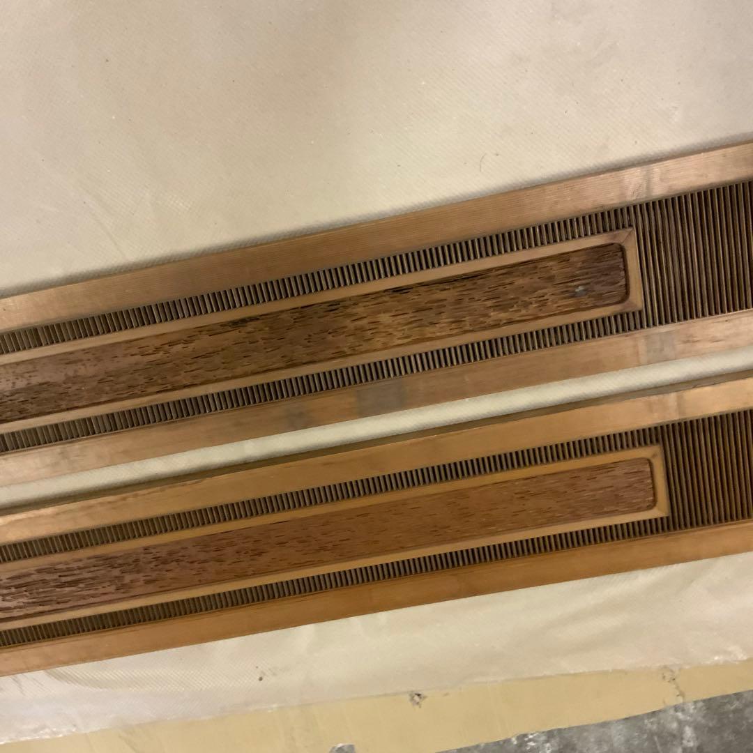 木製欄間　建具 らんま　2枚