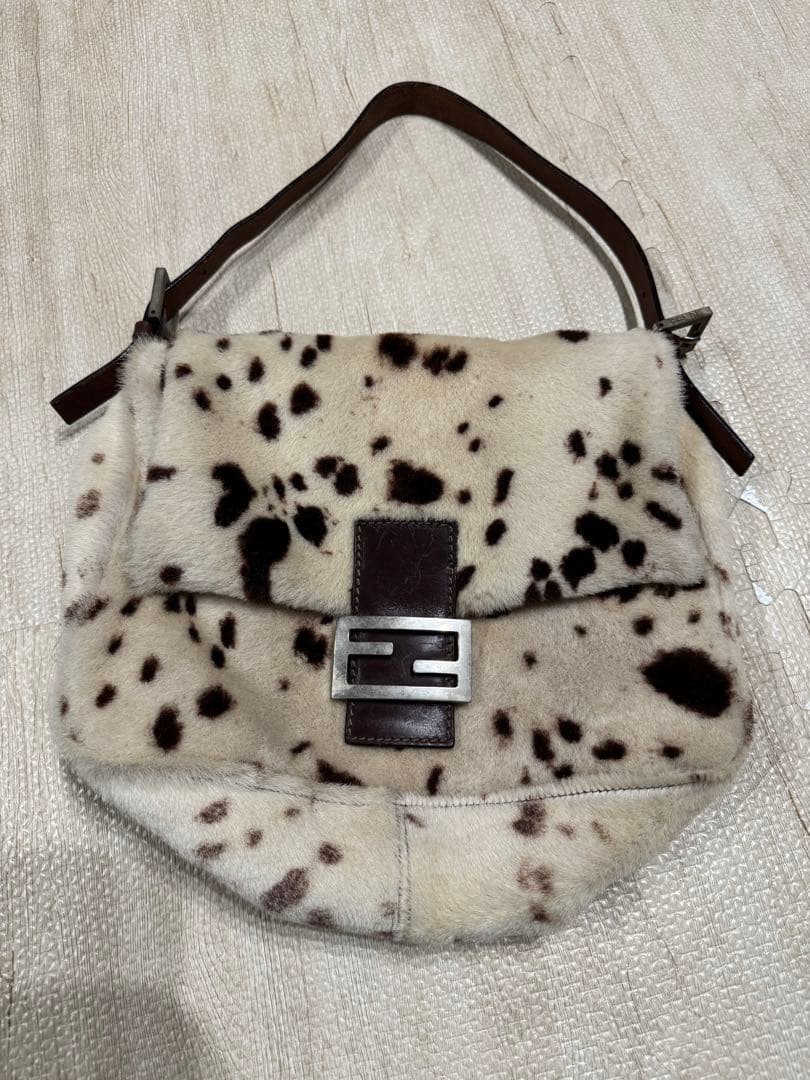 ダルメシアン柄 ハンドバッグ