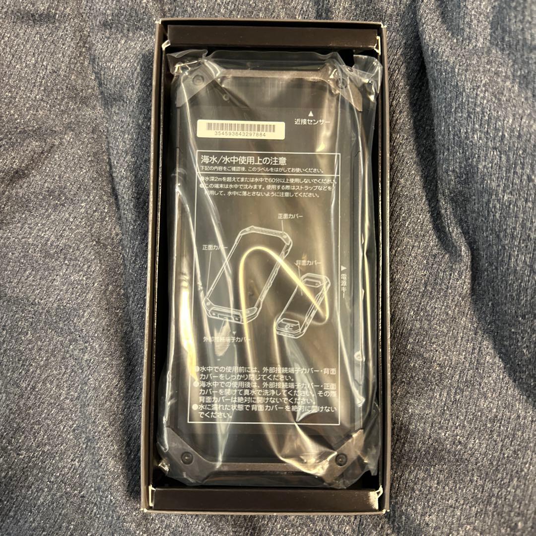 新品 未使用 TORQUE 5G KYG01 ブラック au SIMフリー