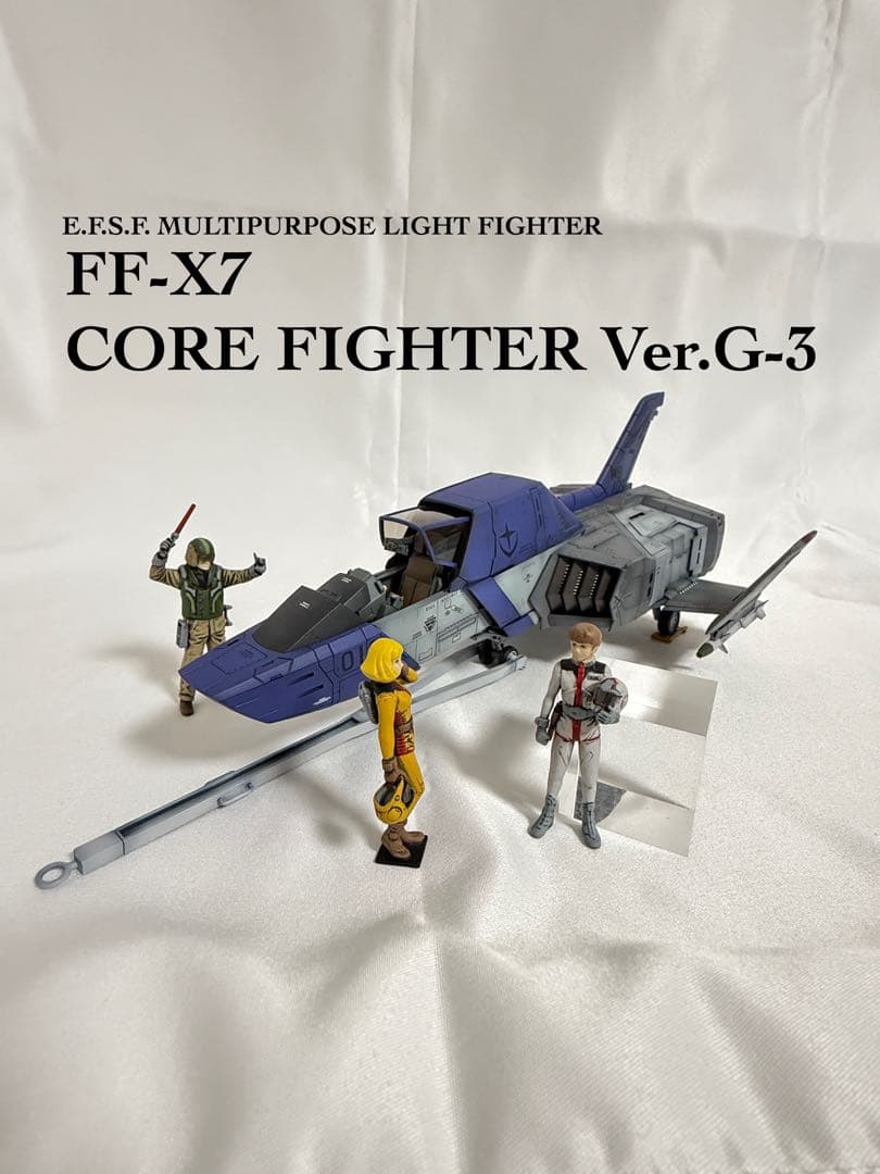 U.C ハードグラフ 1/35 コア・ファイター G-3カラー 塗装済完成品