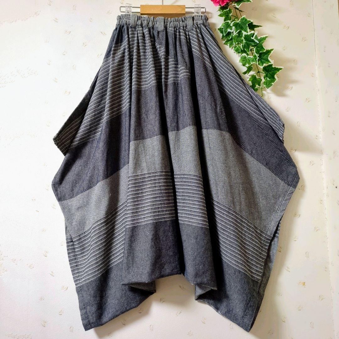 MOYURU モユル　萌　センソユニコ　サルエルパンツ　変形 　グレー　Ｆ