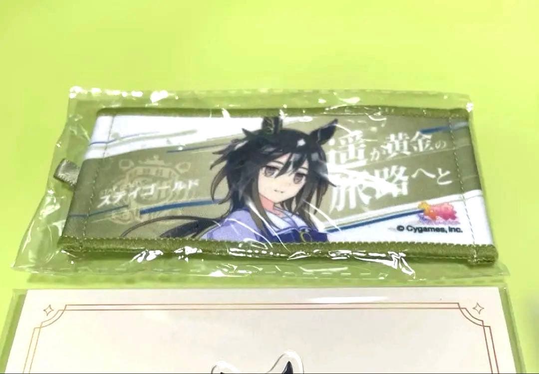 ステイゴールド ウマ娘 6th ミニ応援タオル 缶バッジ キーホルダー アクスタ