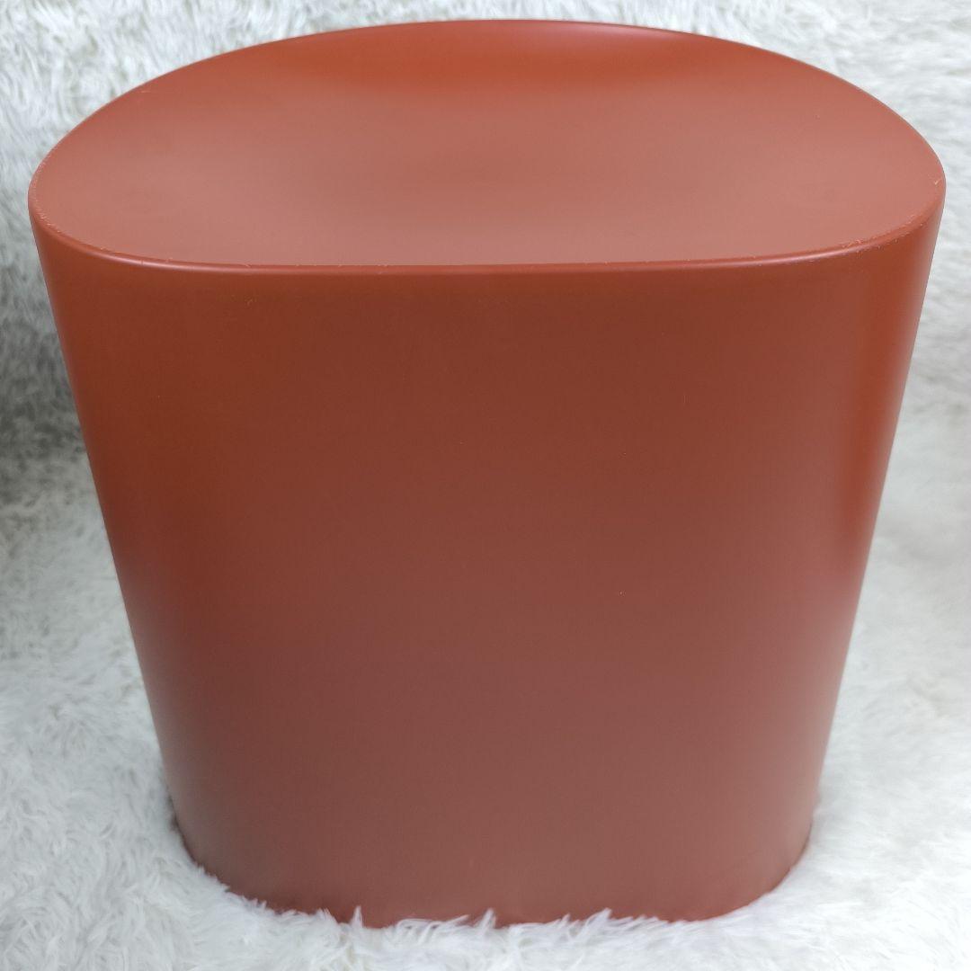 ✨希少廃番✨ 無印良品 ポリプロピレン スタッキングスツール 椅子 4脚 赤緑