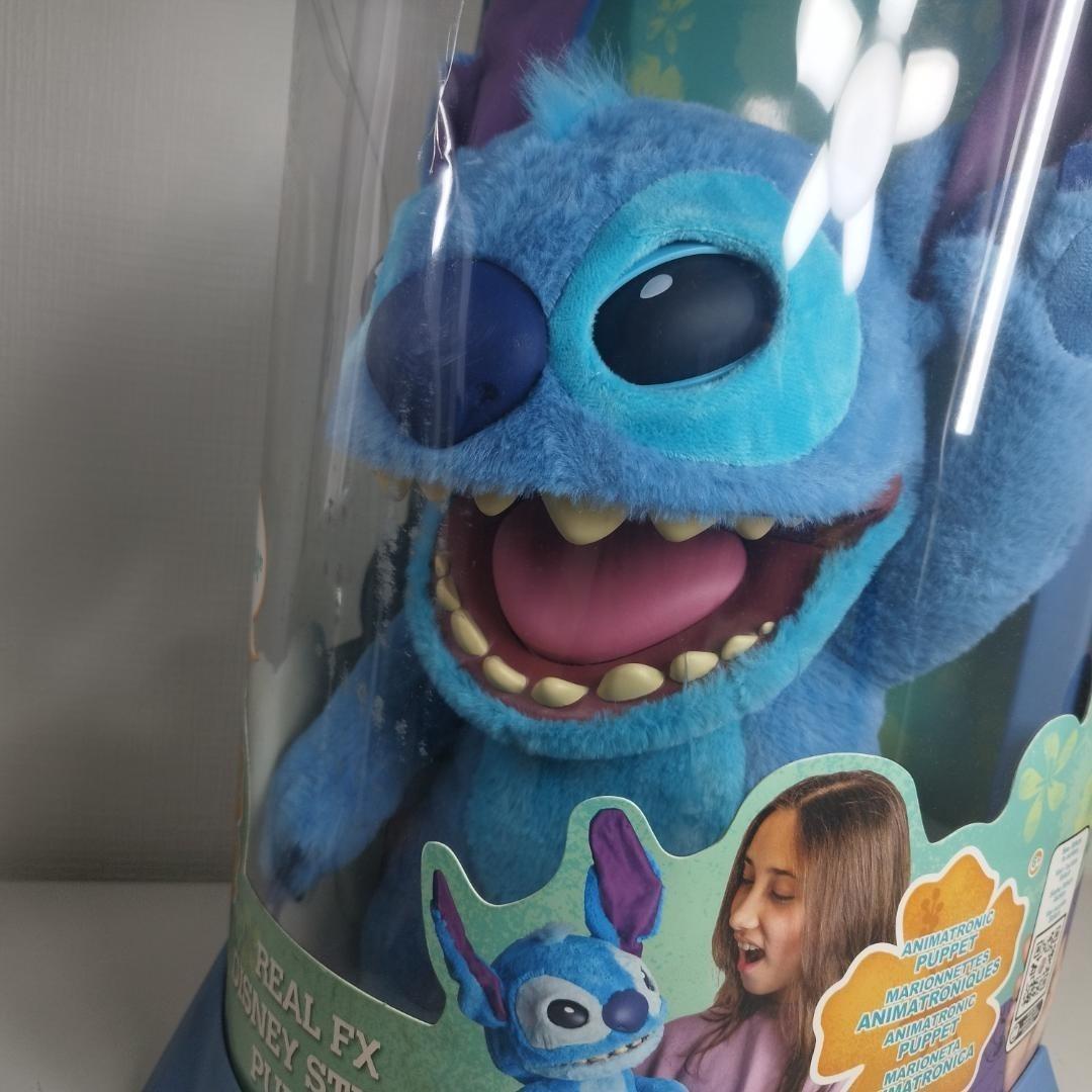 リアルFX スティッチ パペット人形 ぬいぐるみ Real FX リ h2EZ