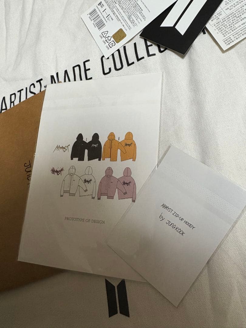 BTS ジョングク グク アーティストメイド フーディ　XLサイズ BLACK