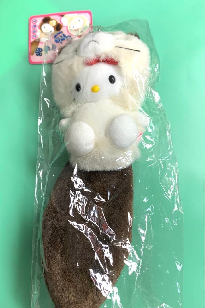 ハローキティ　しっぽ倶楽部　ネコ　アライグマ　セット