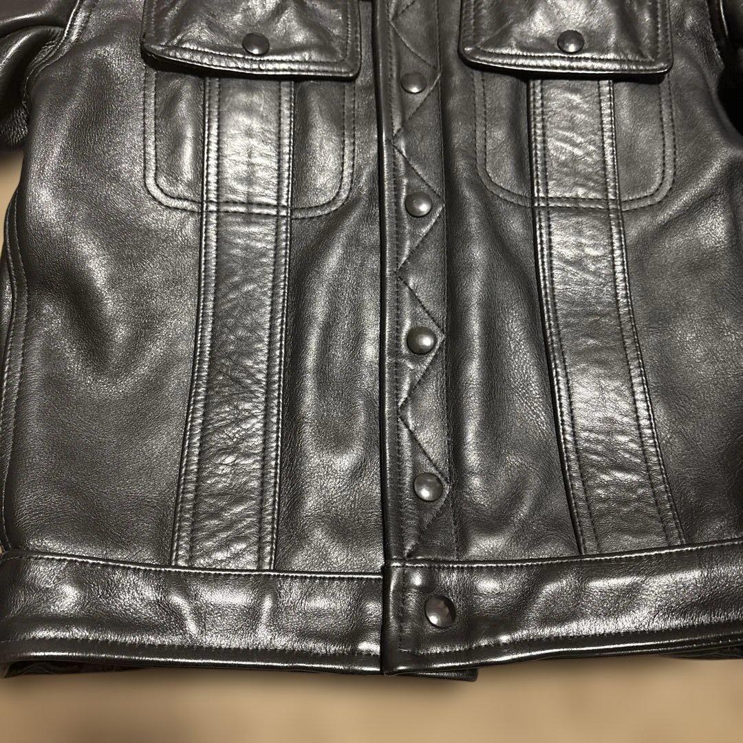 38inch VANSON バンソン DJLE ライダースジャケット　アメリカ製