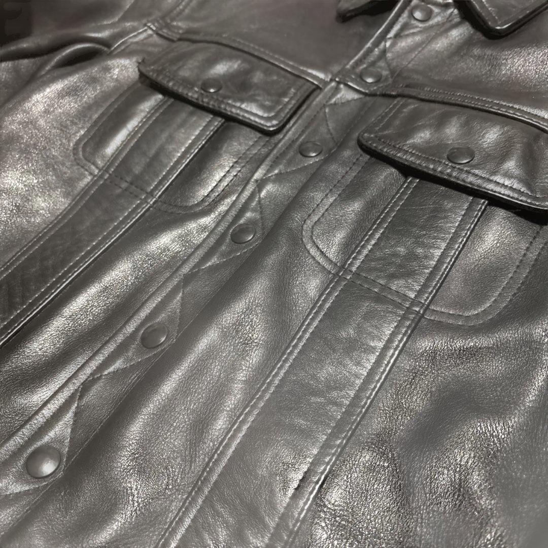 38inch VANSON バンソン DJLE ライダースジャケット　アメリカ製