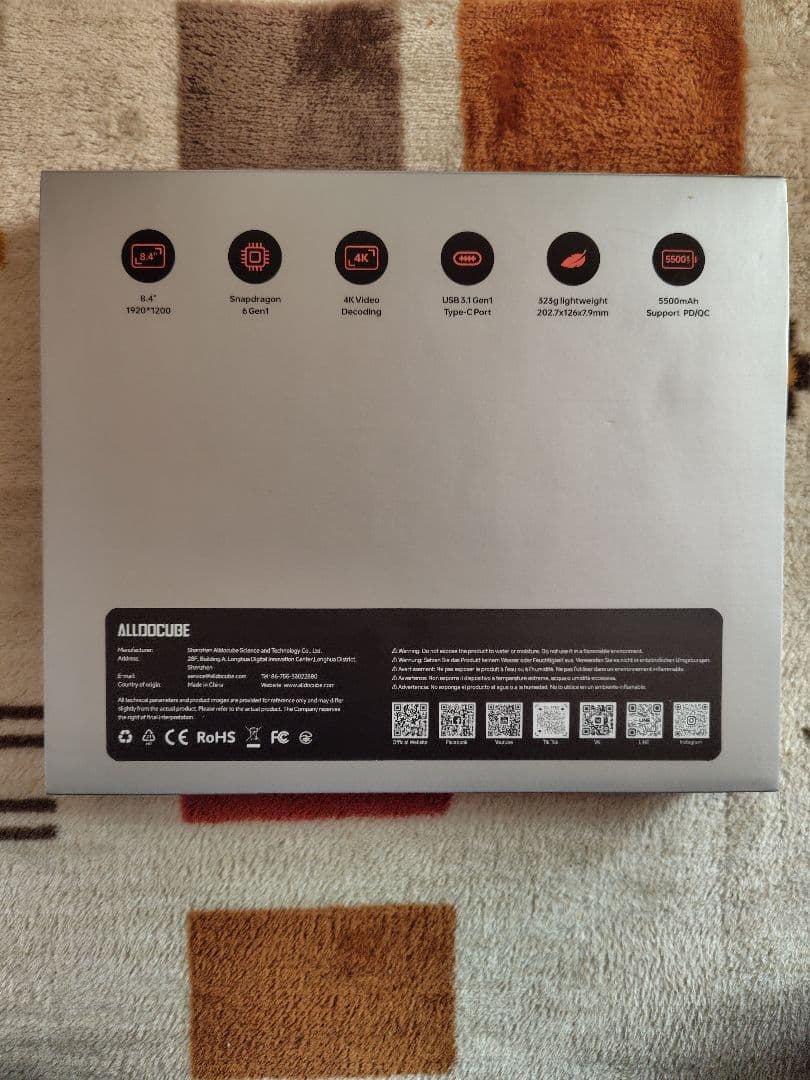 Androidタブレット本体 iPlay 60 mini Turbo