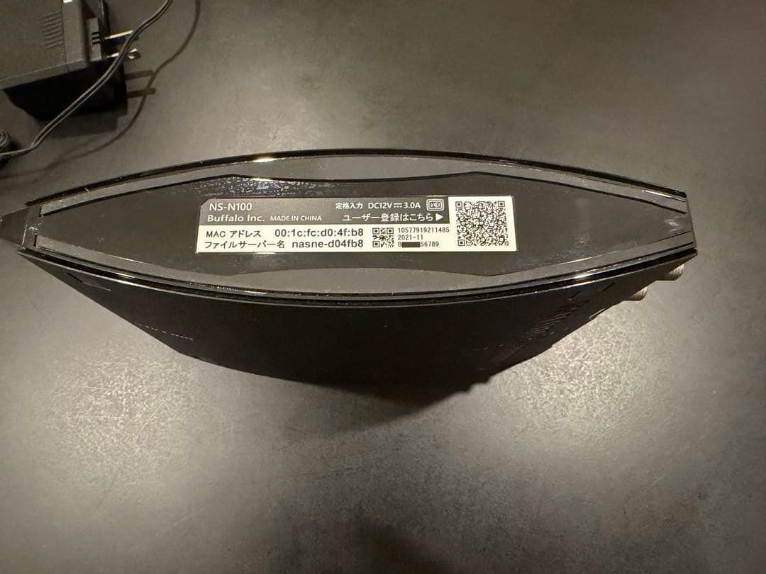 ナスネ Nasne バッファロー NS-N100