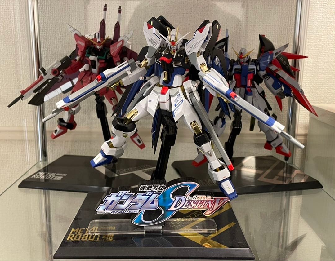 ガンダムSEED DESTINY LROBOT魂３体セット
