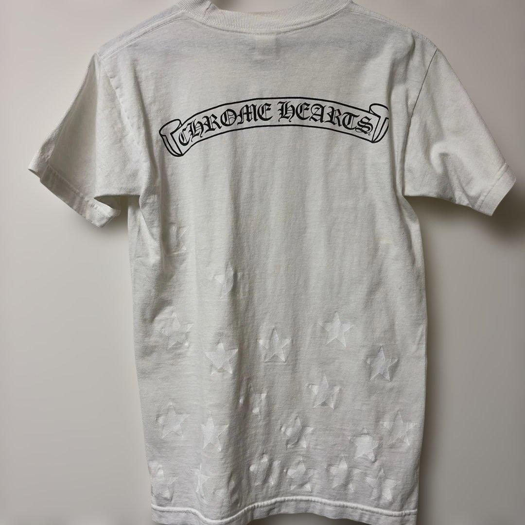 田*と様 CHROME HEARTS オールドクロムハーツ 星柄プリント Tシャ