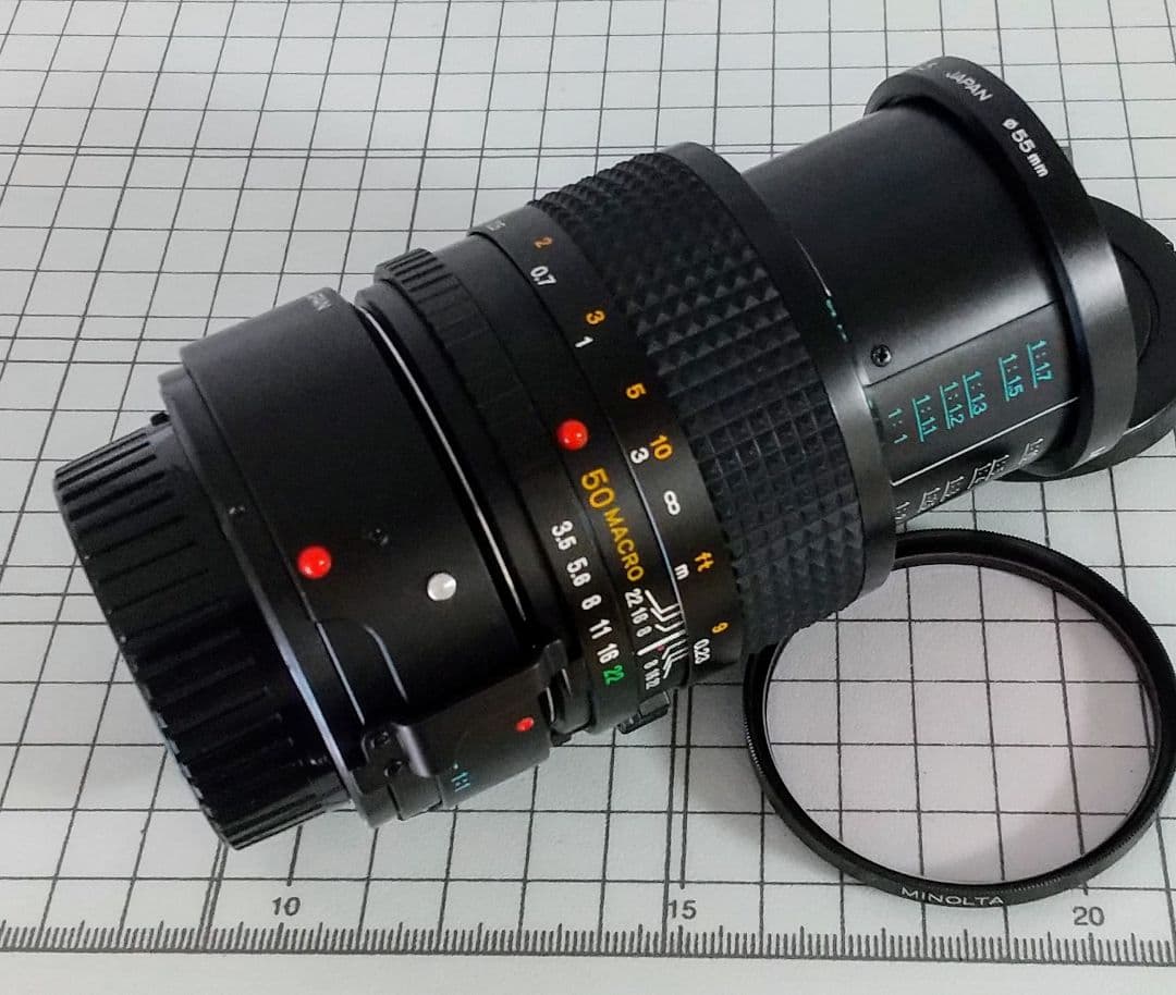 ミノルタ NEW MD マクロ レンズ