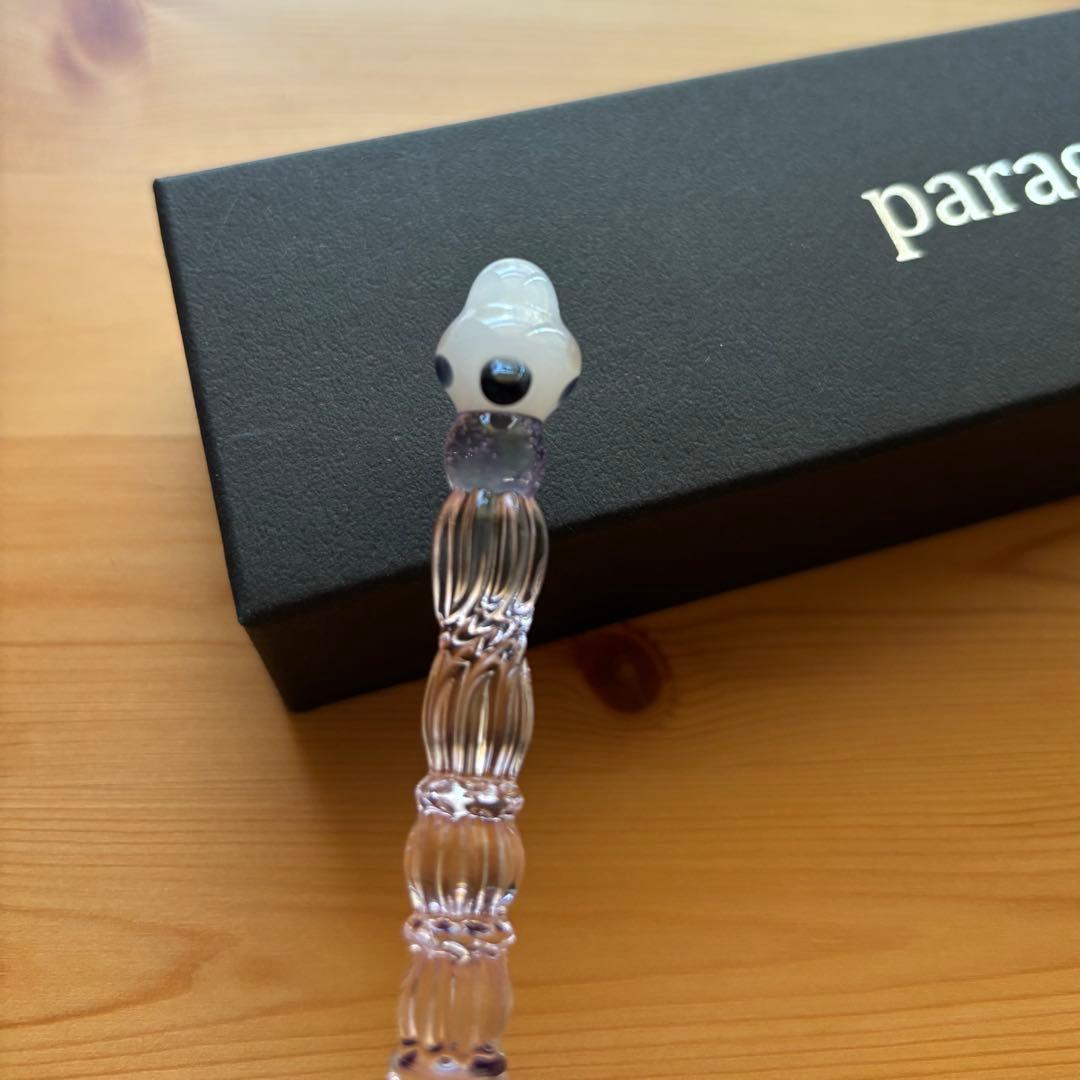 paraglassガラスペン シマエナガ