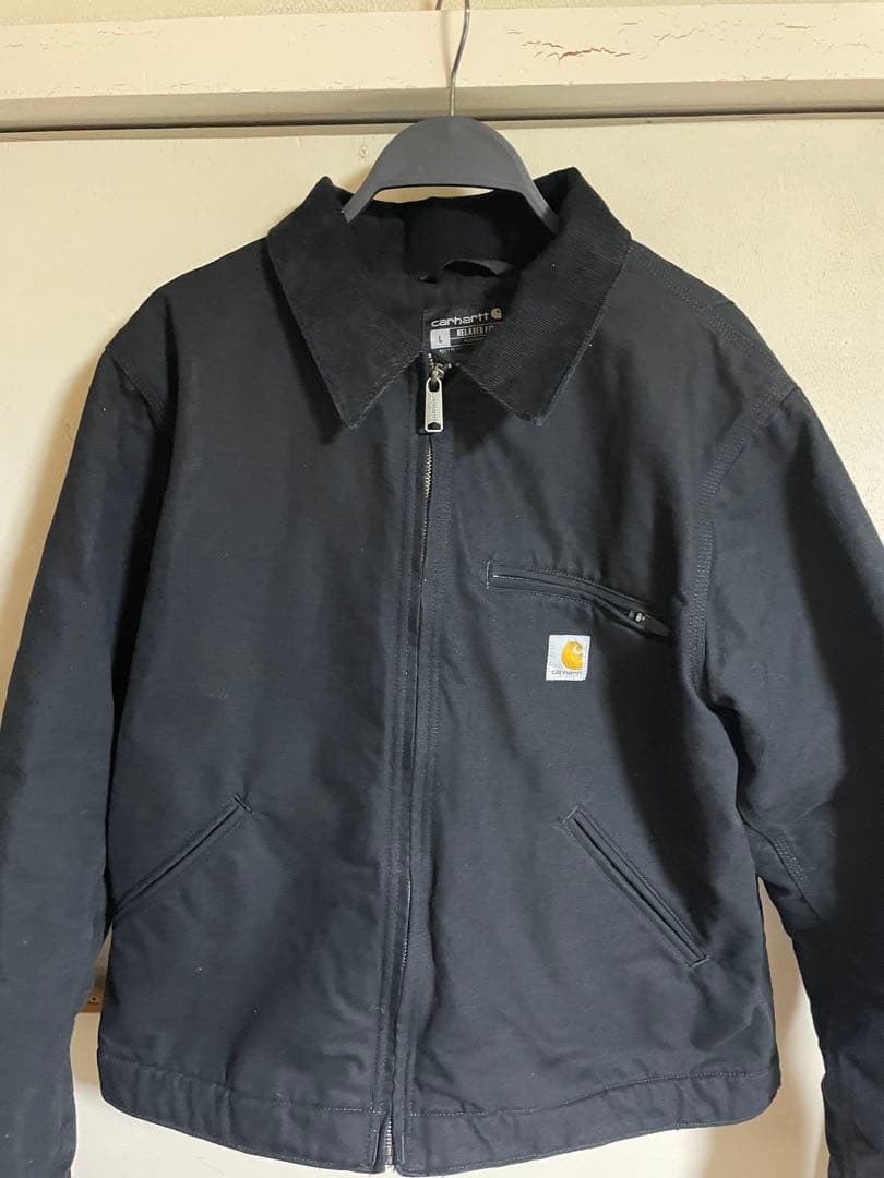 Carhartt デトロイトジャケット　BLACK L
