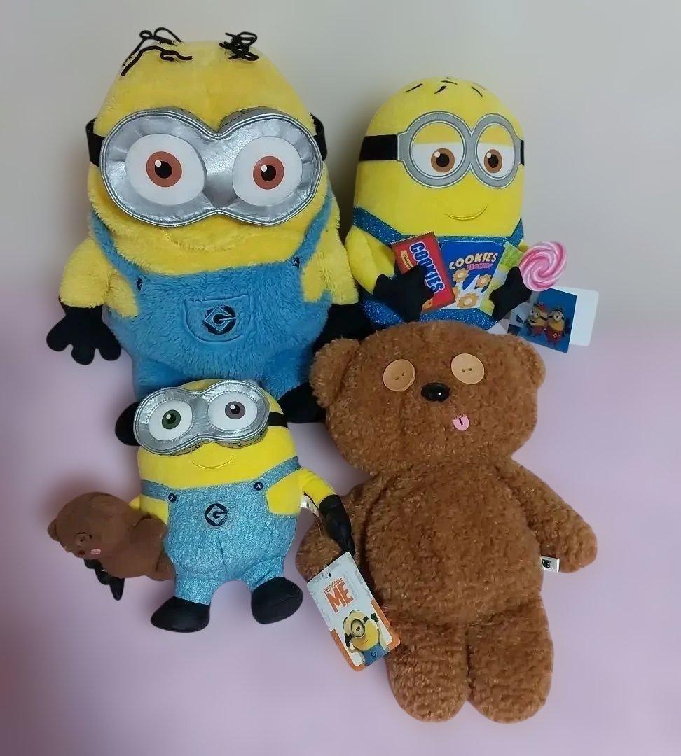 ミニオンボブとティムのぬいぐるみセット