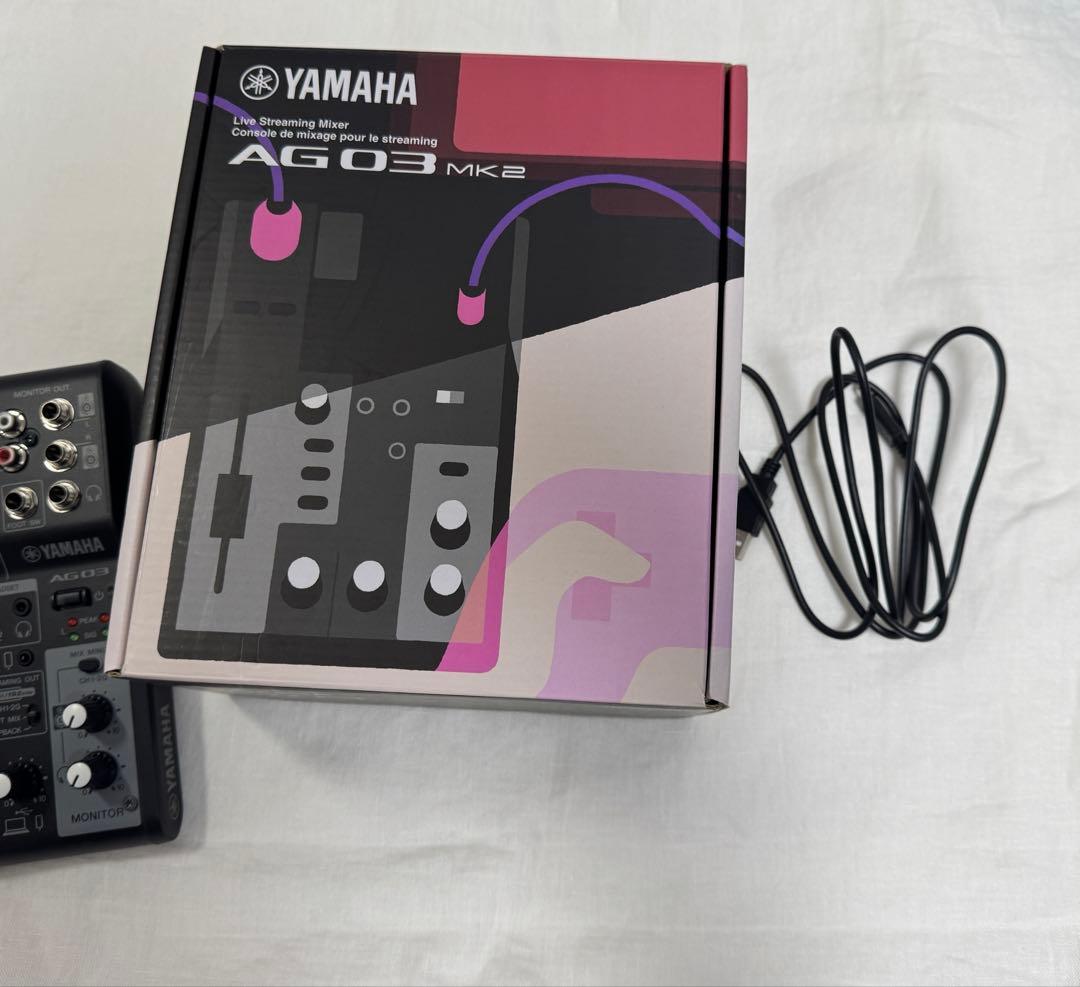 YAMAHA AG03MK2（ブラック）