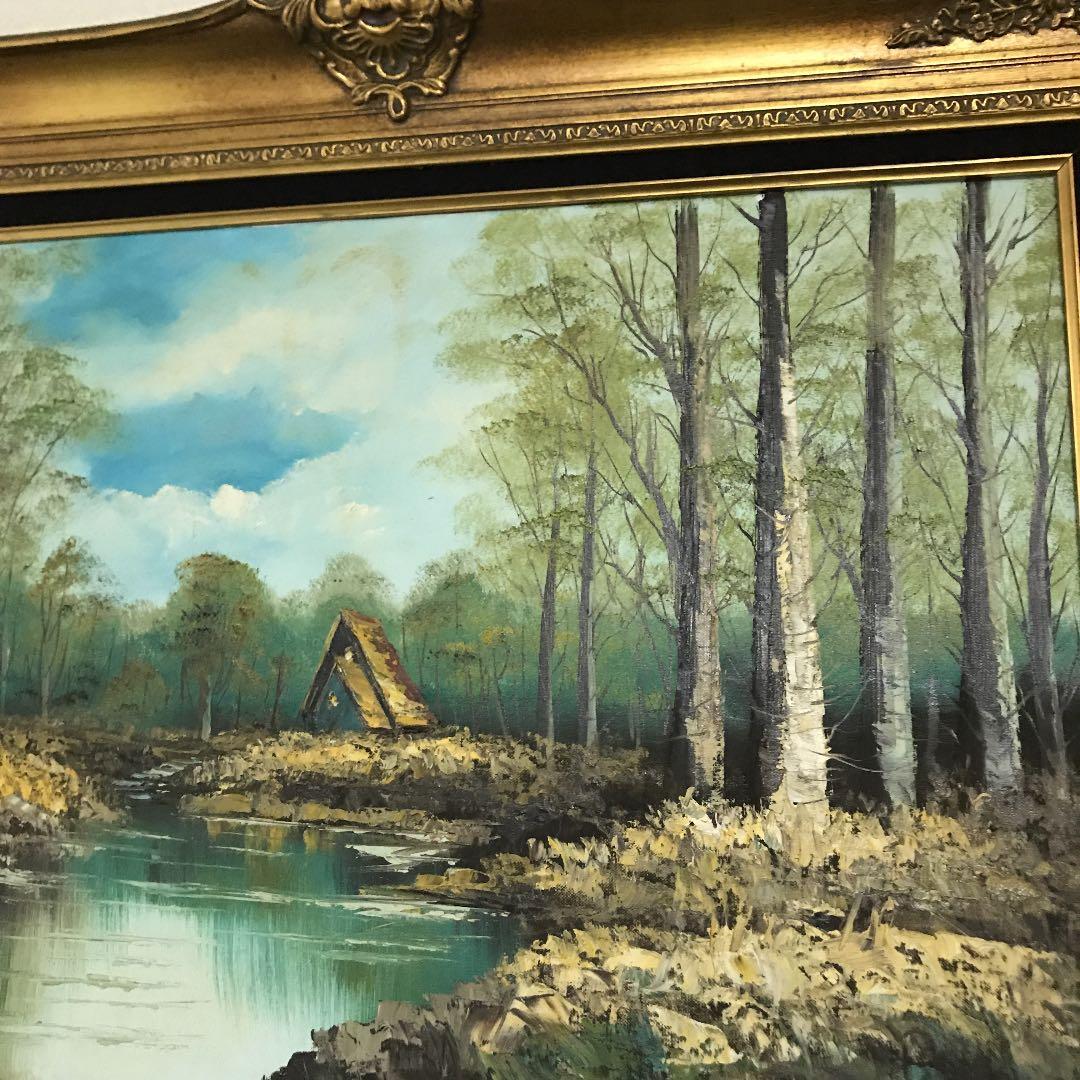 絵画 油絵 風景画