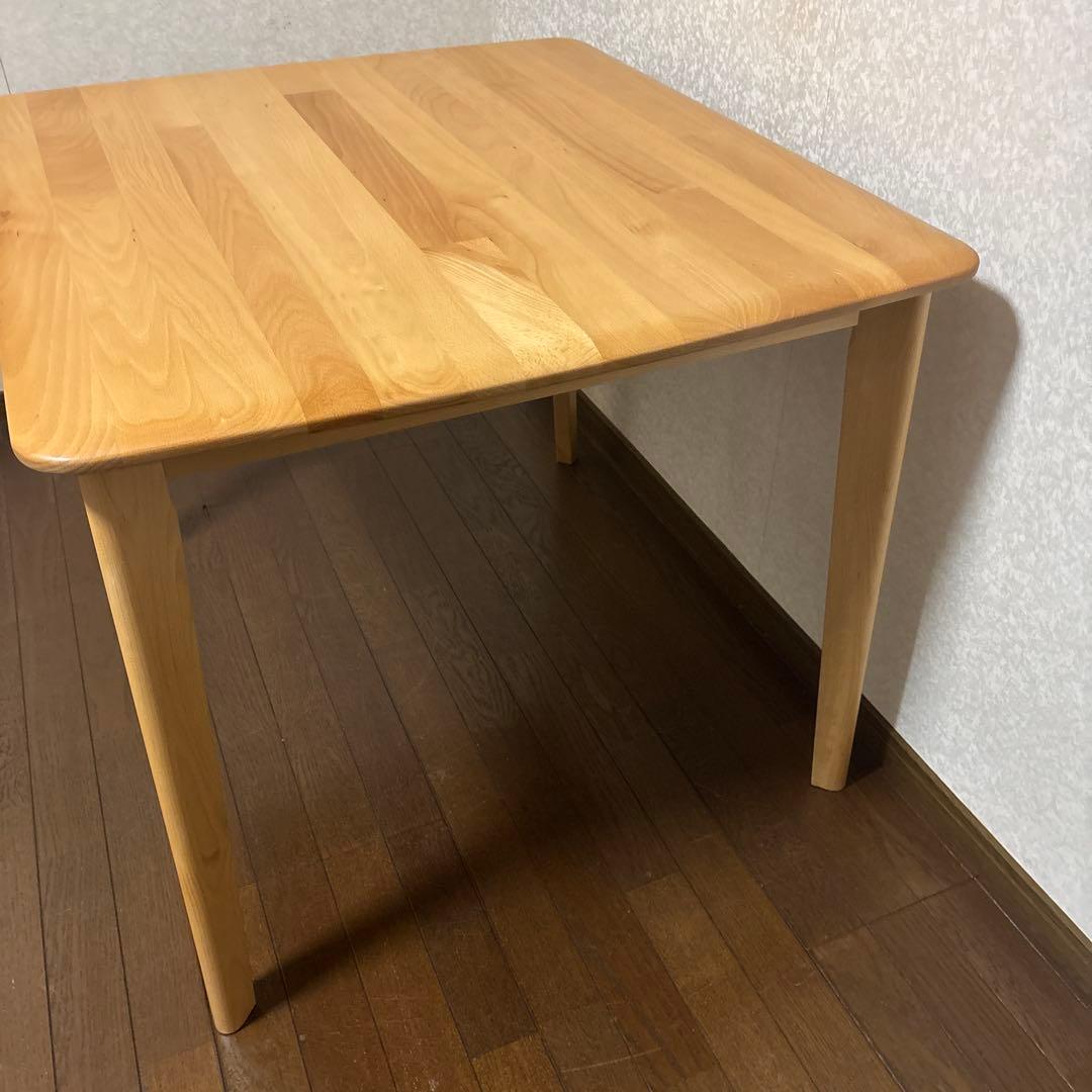 【美品】ニトリ Nコレクション ダイニングテーブル T-01 90 NA