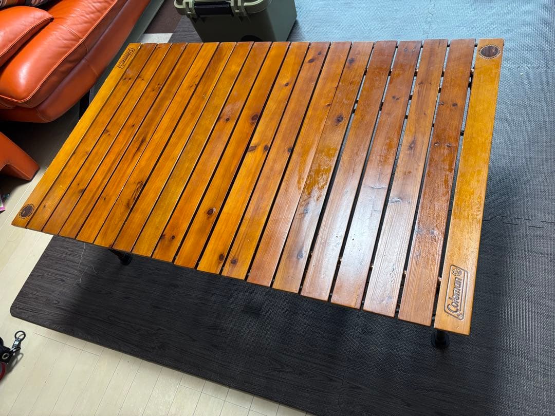 コールマン　ナチュラルウッドロールテーブルクラシック/110 40周年限定