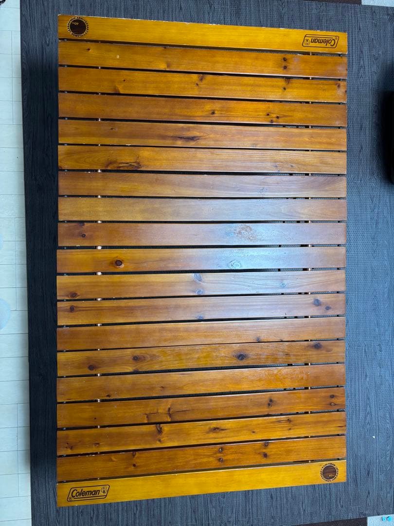 コールマン　ナチュラルウッドロールテーブルクラシック/110 40周年限定